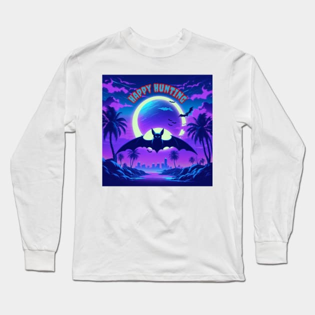 Halloween Night Long Sleeve T-Shirt by Forever2409